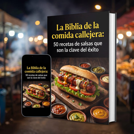 La Biblia de la comida callejera + 4 BONOS DE REGALO